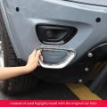 Jho Car Front Fog Lights Cover Trim Lamp Frame Replace For Jeep Grand Cherokee 2014-2016 2015 Limited Accessories Black