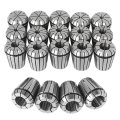 Er32 Spring Collet Set 19pcs Carbon Steel 2-20mm High Accuracy For Cnc Milling Machine Lathe And Engraving Tools