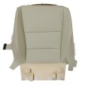 Driver Side Bottom Perforated Leather Replacement Seat Cover Tan For Acura Tsx 2009 2010 2011 2012 2013 2014 Fits Power And