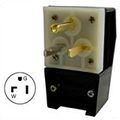 1- Hubbell Hbl9309 Ac Plug Nema 5-30 Male Angled 9309 