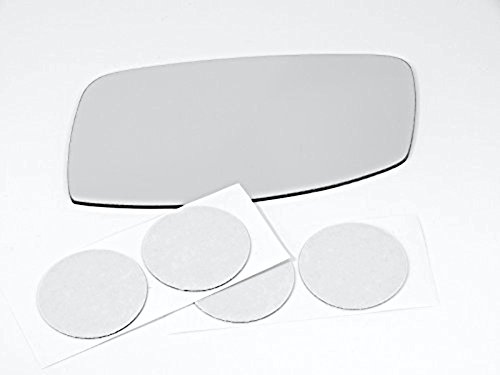 Left Driver Mirror Glass Lens For 02-06 Linc Ls Direct Fit Over Auto Dimming With Adhesive Convex Trapezoid Shape Part Number