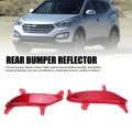 Keenso Rear Bumper Reflector Colorfast 924062w200 Pair For Sport 2013-2016 With Abs Material