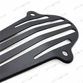Httmt- Black Iron Plate Drive Shaft Cover For Yamaha V-star 650 1100 Classic Custom 120mm