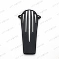 Httmt- Black Iron Plate Drive Shaft Cover For Yamaha V-star 650 1100 Classic Custom 120mm