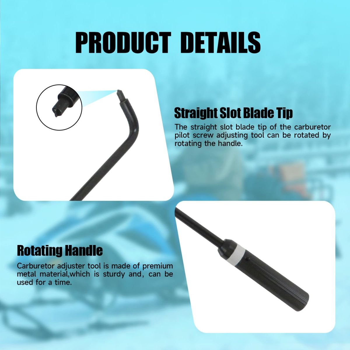 Pilot Screw Adjustment Tool 16 34 Inch 110a Angled Screwdriver Aluminum Steel Body Repair For Carburetor Motorcycle Atv