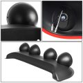 Auto Dynasty Universal Black Frame Smoked Lens Roof Mounted Fog Light Bulbs Switch