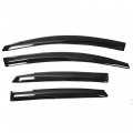 Labwork Black 4 Pieces Window Visors Shade Sun Rain Wind Guards Outside Replacement For 2013-2019 Nissan Sentra