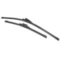 2pcs 26 17 Silicone Front Windshield Wiper Blade For Cadillac Srx 2009-2016 Saab 9-4x 2011-2012 Windscreen Oe Replacement Set 