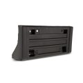 Front License Plate Bracket For Gmc C1500 C2500 Suburban 1992 1999 Gm1068102 15990676 Black Plastic Standard Style 