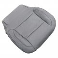 Secosautoparts Driver Bottom Perforated Leather Seat Cover And Foam Cushion Gray Compatible With Chevy Suburban Tahoe Fit For