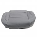 Secosautoparts Driver Bottom Perforated Leather Seat Cover And Foam Cushion Gray Compatible With Chevy Suburban Tahoe Fit For
