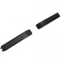 Red Hound Auto 2 Piece Black Delete Kit For Driver And Passenger Side View Mirrors Reflector Blackout Replacement Compatible