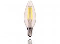 Satco S29877 Candelabra Bulb In Light Finish Clear 