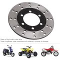 Front Brake Disk Rotor Fit For Quad Dirt Bike Atv 130mm Caliper Disc Metal Alloy Wearproof