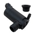 Windshield Washer Pump Replacement For Ford F150 Escape Focus Lincoln Mazda Mercury -with Grommet Replaces Wg-318 F6su17664da 