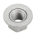 Multi Purpose Nut For Chevy Trailblazer 2002 2009 Prevailing Torque Hex With Washer Black Steel 14mm Inside Diameter 2mm Thread 