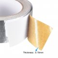 Uxcell Fiberglass Aluminum Foil Tape High Temperature For Hvac Patching Hot Cold Air Ducts Heat Reflective Adhesive 40mmx20m