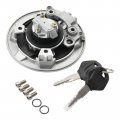 Tcmt Fuel Gas Tank Cap Cover Keys Fit For Kawasaki Ninja 400 18-2023 650 17-23 Z650 Z900 2017-2023 Zx6r 2019-2023 Z H2