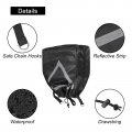 Uxcell Electric Tongue Jack Cover Universal Waterproof Protector With Reflective Strips For Rv Trailers Campers 14 H X 5 W 10 L