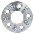 5x110 Hubcentric Wheel Spacers 1 In Thick 65 1mm Hub Bore 12x1 25 Studs For Dart 2013 2016 And Cherokee 2014 2018 Silver 5 Lug