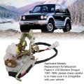 Tailgate Lock High Durability Smooth Fits Pajero Ii V20 Montero Shogun 1991-1999 Made From Abs And Metal Materials For Stable