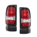 Tail Lights Assembly For Dodge Ram 1500 2500 3500 Truck 1994-2002 Rear Lamps Left Drive Right Passenger Side Red Lens W O Bulbs 