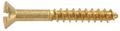 The Hillman Group 1162 Brass Oval Head Slotted Wood Screw 6 X 5 8 In 48-pack 