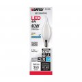 Satco S21303 4ca10 Led 950 Fr 120v E12-6 Pack