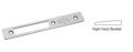 C R Laurence 18310al Crl Aluminum Right Hand Beveled Faceplate For Ms1853 Series Long Throw Deadloc 