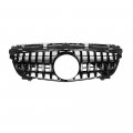 Front Racing Gt Grille For Mercedes-benz R172 Slk200 Slk250 Slk300 Slk350 2011-2015 Black