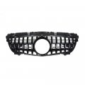 Front Racing Gt Grille For Mercedes-benz R172 Slk200 Slk250 Slk300 Slk350 2011-2015 Black