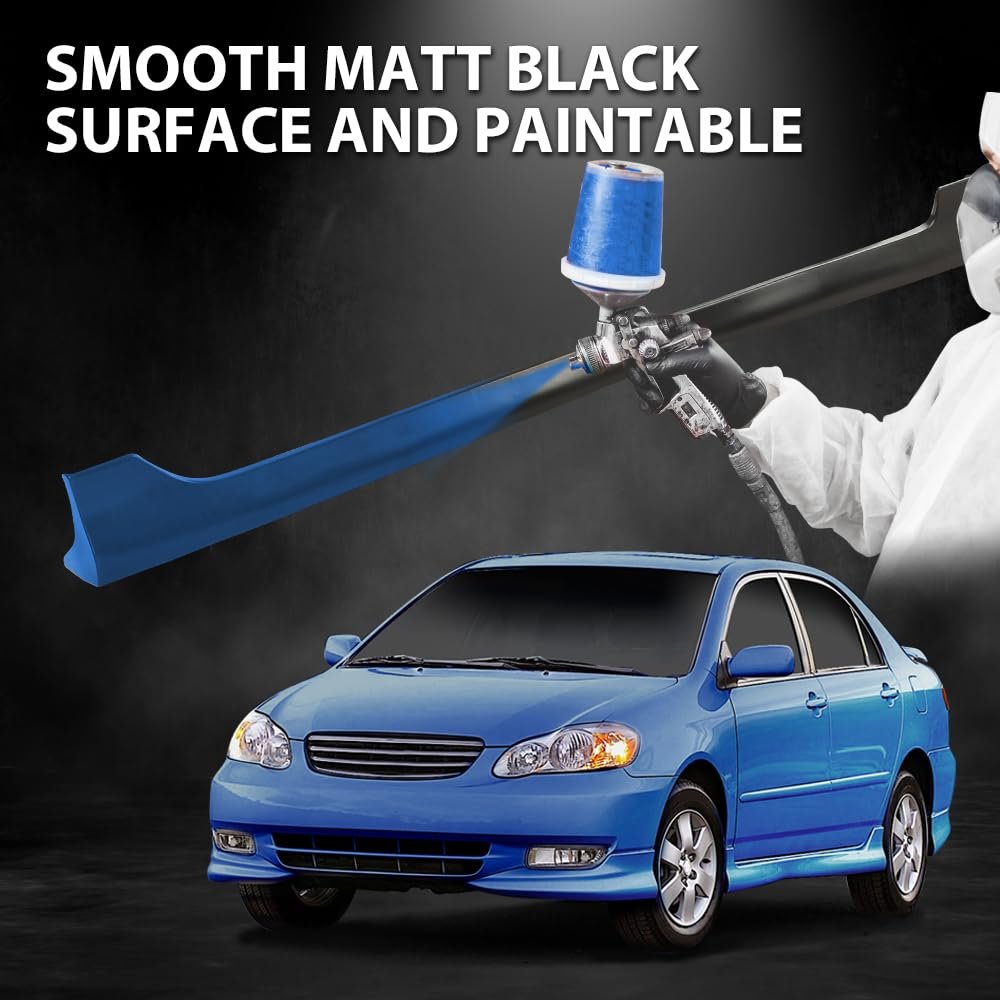 Side Skirts Body Kit For Toyota Corolla 2003-2008 Rocker Panel Guard Trim Black