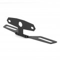 Motorcycle Number Plate Holder Flip Folding License Tail Light Metric Bracket Mount For Atv