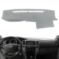Dashboard Cover Mat Pad Carpet Custom Fit For Toyota 4runner 2003 2004 2005 2006 2007 2008 2009 Without Dash Speaker Dark Gray 