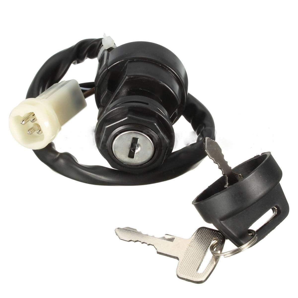 Ignition Key Switch Fits For Yamaha Big Bear 350 Yfm350 4x4 1987 1988 1989 1990 1991 1992 1993 1994