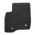 Velour Floor Mats For Ford Explorer 2015 2019 Custom Fit Black Carpet Liners Front Rear And 2nd Row Anti Slip All Season Full 