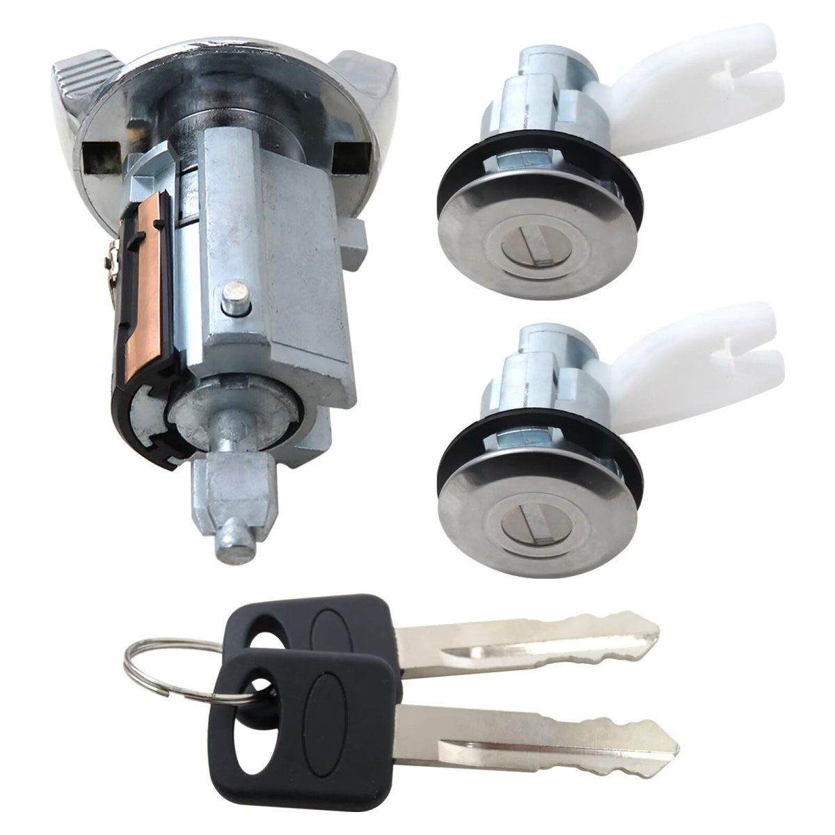 Ignition Door Lock Cylinder Repair Kit Fit For Ford Ranger Splash Standard Cab Pickup 2-door 3 0l 2986cc 182cu In V6 Gas Ohv