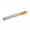 Spiral Point Plug Threading Tap M10 X 1 25 Ground Threads H2 3 Flutes High Speed Steel Hss 6542 Titanium Coated Metric Screw