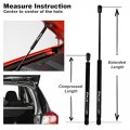 G-plus 2pcs 27 33 Gas Strut Lid Support Lift Silver Compatible With Toyota Solara Se Sle Sport Coupe 2004-2008 Fit Base Se