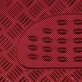 Bdk Red All Weather Heavy Duty Car Floor Mats Interior Liners For Auto Van Truck Suv Protection Fits Front Rear 