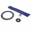 Blue O Ring Chain Sprocket Black For 1989-06 Yamaha Yfz350 Banshee 14 41 104l
