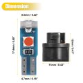 1 Set Dc 12v T5 3030 3smd Led Bulbs Light Red Universal For Car Dashboard Dash Instrument Panel
