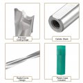 Uxcell Brad Point Drill Bits For Wood 4 5mm X 68mm Right Turning Carbide Woodworking Carpentry Drilling Tool