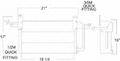 7-4258 A C Condenser For Ford Explorer Truck 