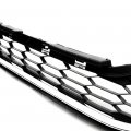 Compatible For Honda Crv 2007 2008 2009 Front Upper Lower Bumper Grille Mesh Grill Replacement