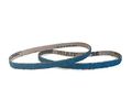 3 8 Inch X 13 Zirconia Cloth Sanding Air File Belts 30 Pack 100 Grit 