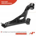 A-premium Front Right Lower Control Arm With Ball Joint Bushing Compatible Chevrolet Trax 2013-2022 Buick Encore Replace