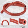 Uxcell Silicone Vacuum Tubing Hose Line Automotive Engine Air Intake Pipe Red Id 18mm 3 28ft Length