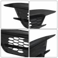 Waltyotur Fog Lamps Cover Left And Right Side 71103-tba-a00 71108-tba-a00 Replacement For 2016-2018 Honda Civic Sedan Coupe