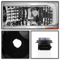 Acanii For Non-sealed Beam 2008-2014 Ford E150 E250 Van 08-21 E350 E450 Super Duty Headlight Headlamp Driver Side